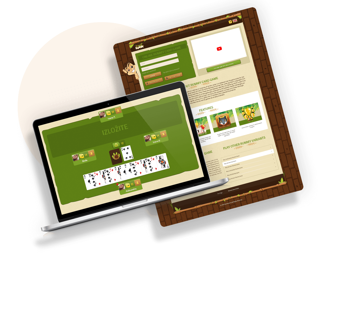 Forest Rummy Card Game