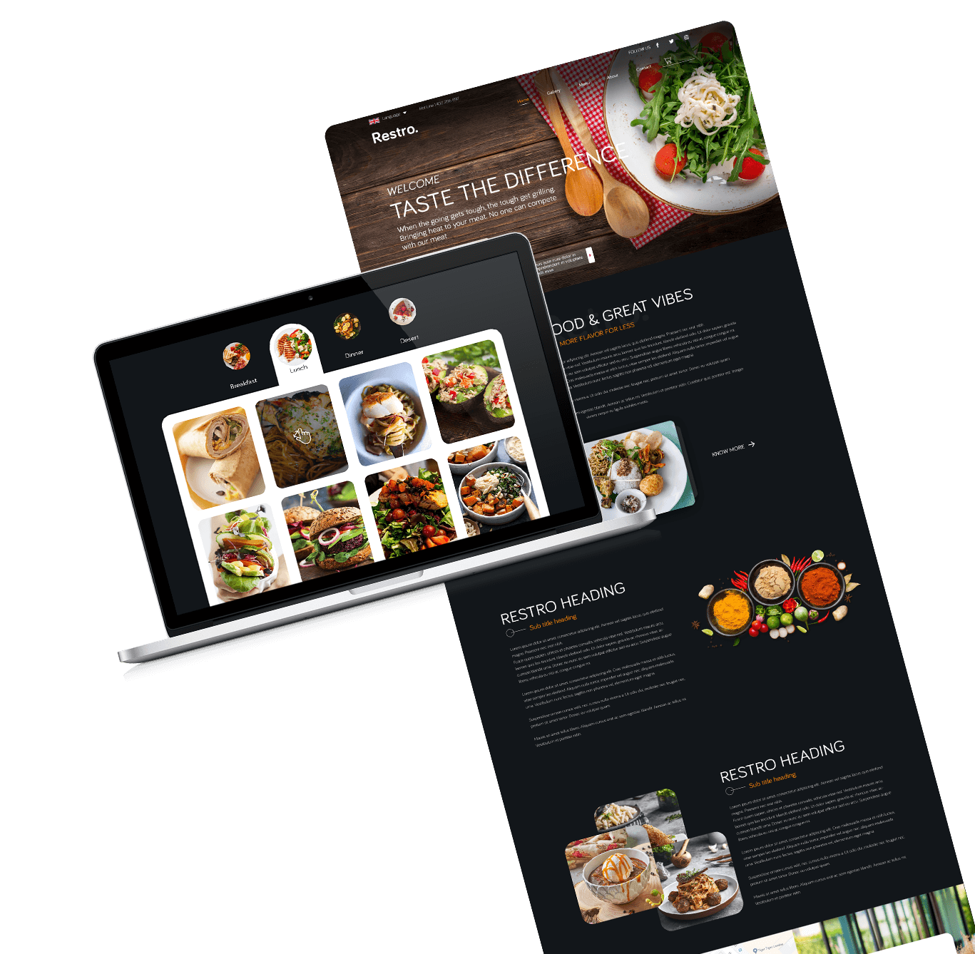 restaurant-web-ui-design
